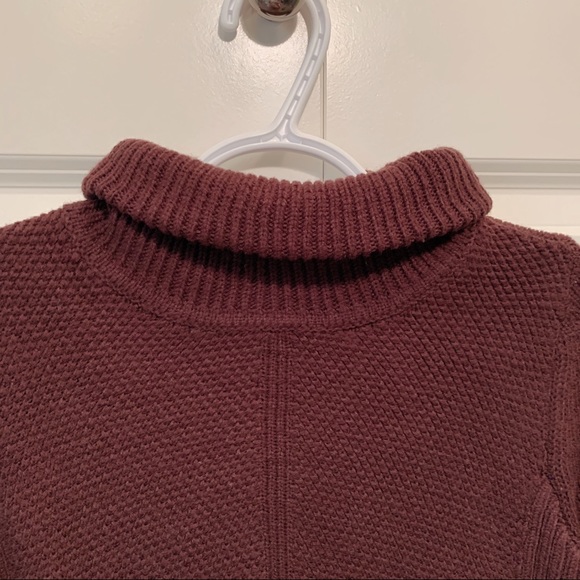 Mock Turtleneck Sweater with Side Zippers - Picture 5 of 6